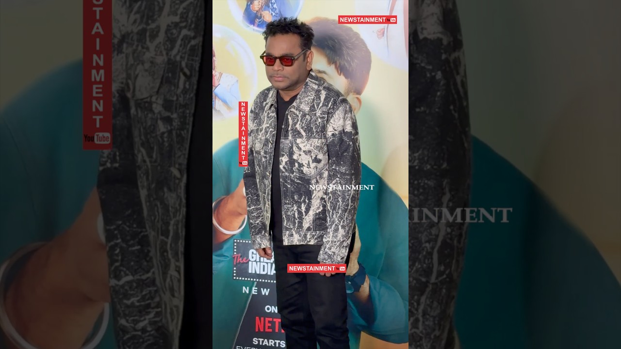 A R Rehman Spotted Promoting Netflix Film Gandhi Talks The Great Indian Kapil Show 
