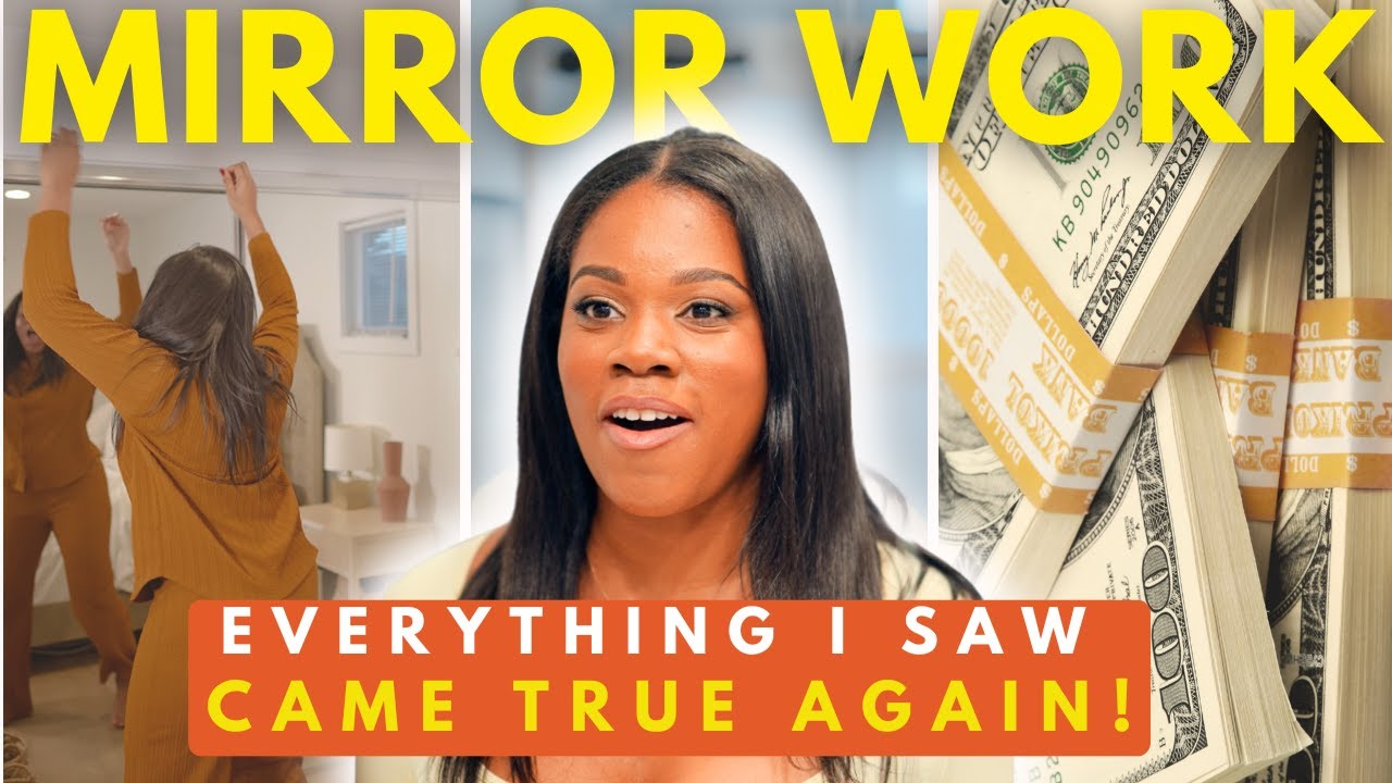 MANIFEST in 30 Days with This MIRROR WORK Challenge (WATCH ME DO IT)