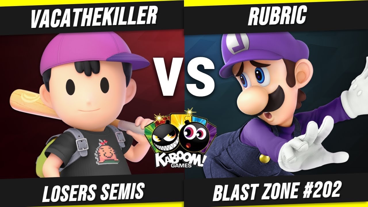 Blast Zone #202 - LSF - G-Site | VacaTHEkiller (Ness, Donkey Kong) vs PSG | Rubric (Luigi)