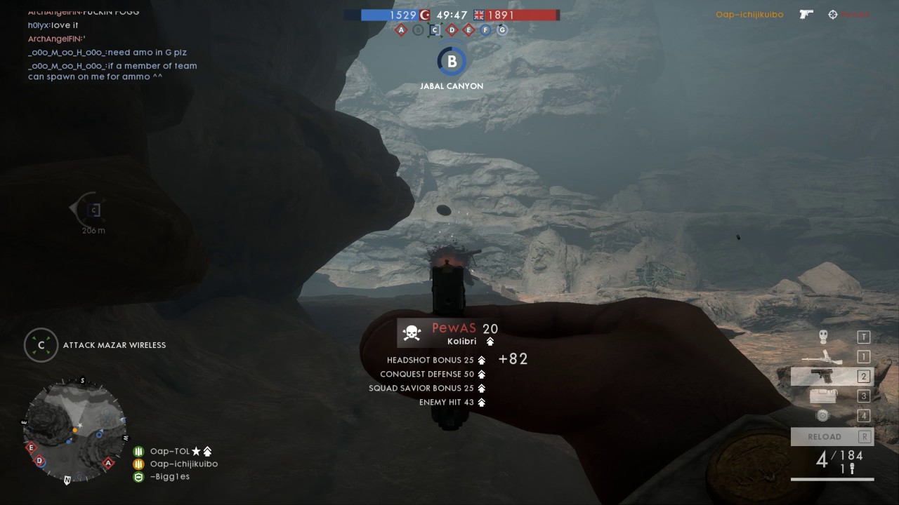 Battlefield 1 | Tiny pistol double team