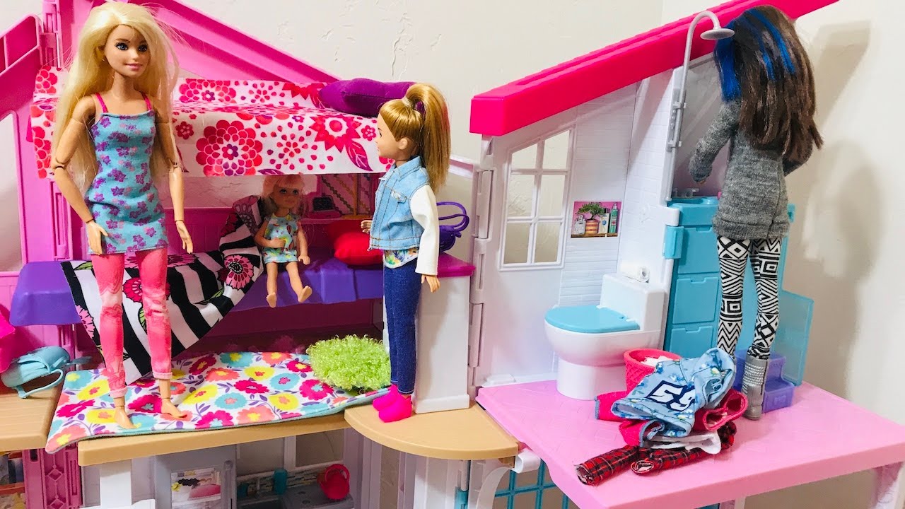 Barbie Skipper Stacie Chelsea Sick Routine!!