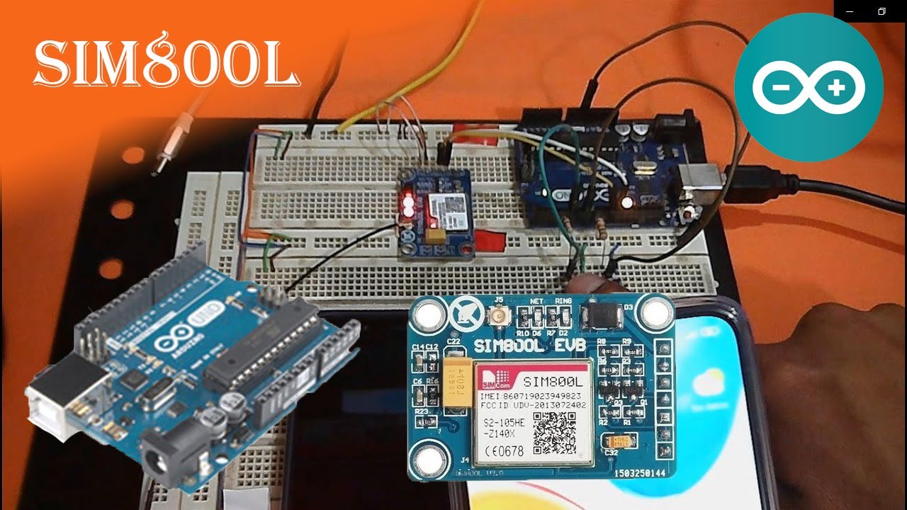45 - Curso Arduino - SIM800L EVB - Env&iacute;a Mensajes de Texto