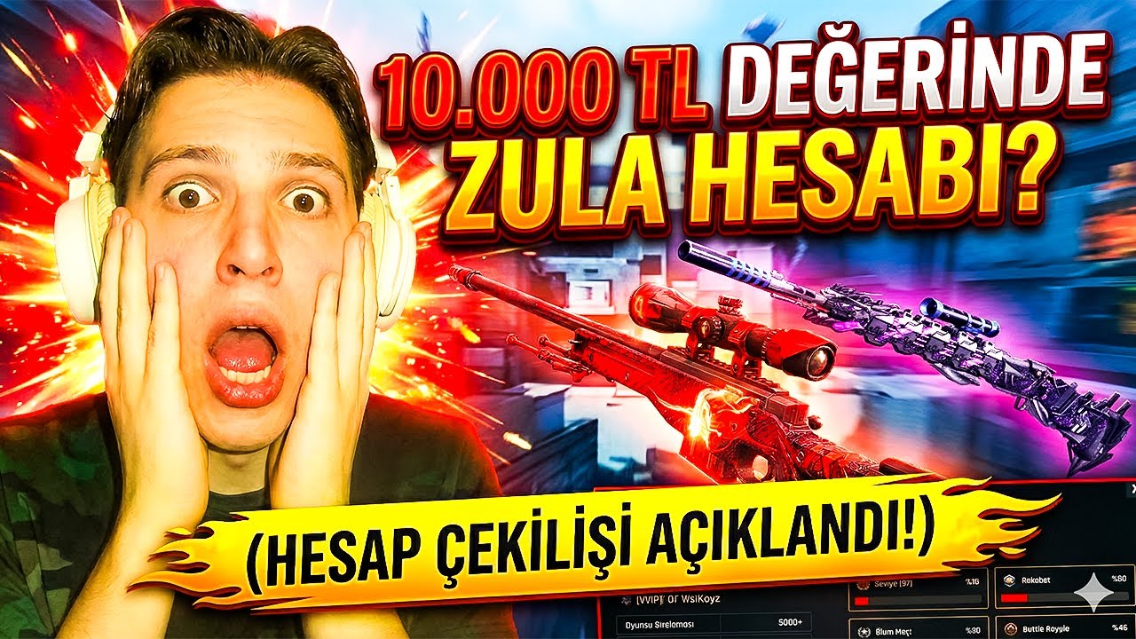 10.000 TL DEĞERİNDE ZULA HESABI? | (HESAP ÇEKİLİŞİ AÇIKLANDI!)