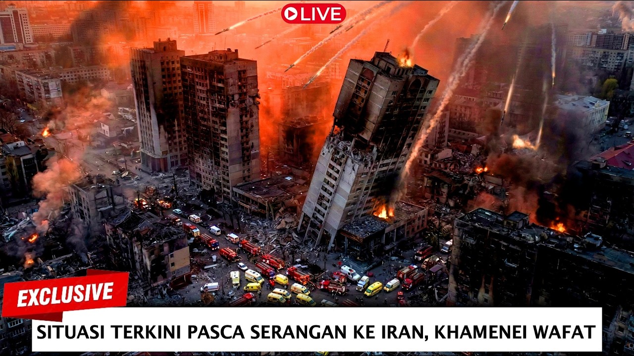 🔴 SAH ! ALIREZA AREFI GANTIKAN KHAMENI PASCA TEWAS SERANGAN AS & ISRAEL, 300 RUDAL DILUNCURKAN