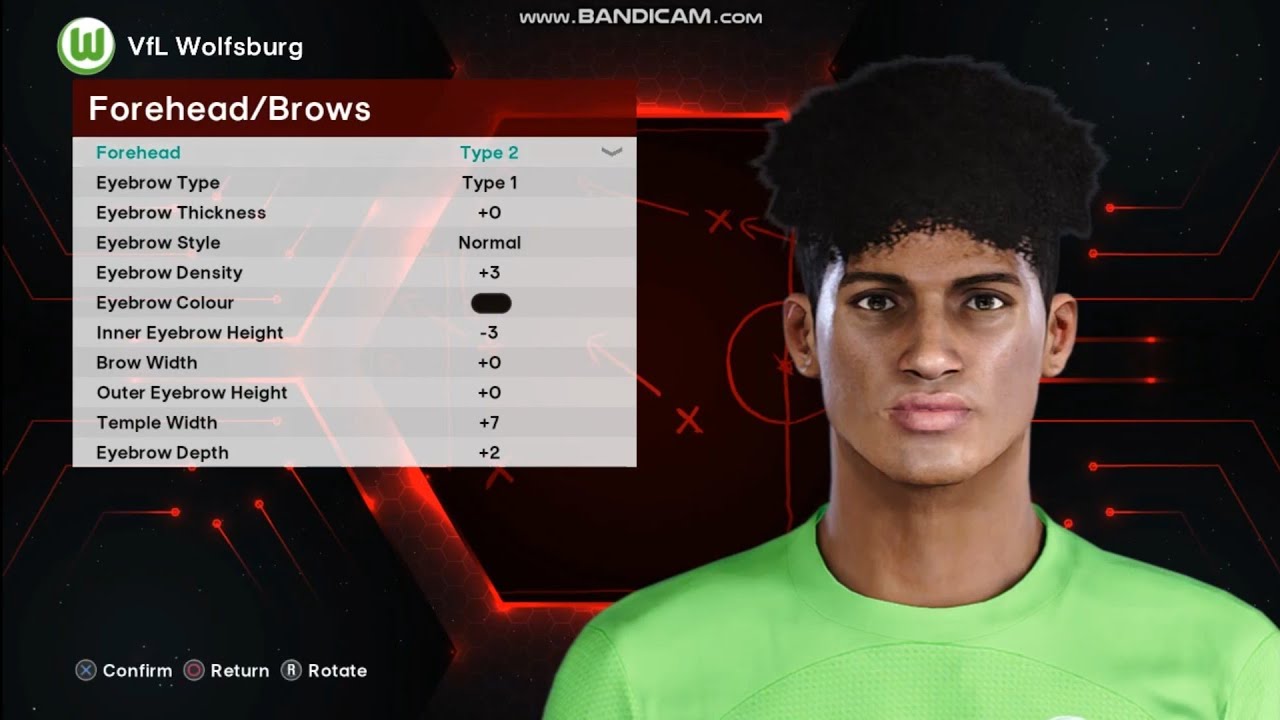 PES 2021 How to create Kevin Paredes 🇺🇸 VFL Wolfsburg