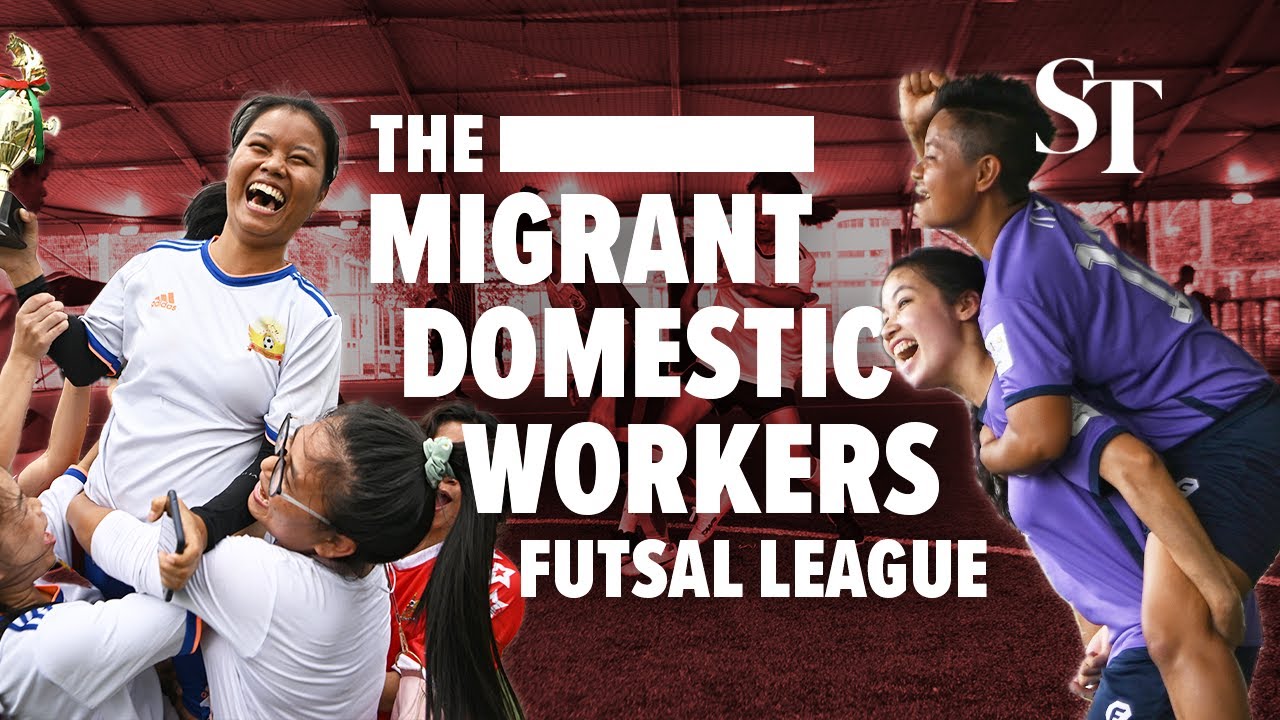 Foreign domestic helpers dazzle in football league of their own in Singapore