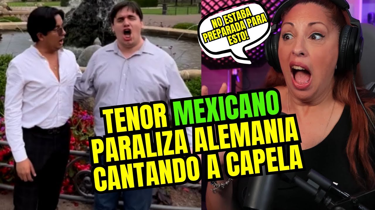 TENORES EN MÉXICO ?  NO PODRÁS CREER como canta este hombre !  CECI DOVER Vocal coach