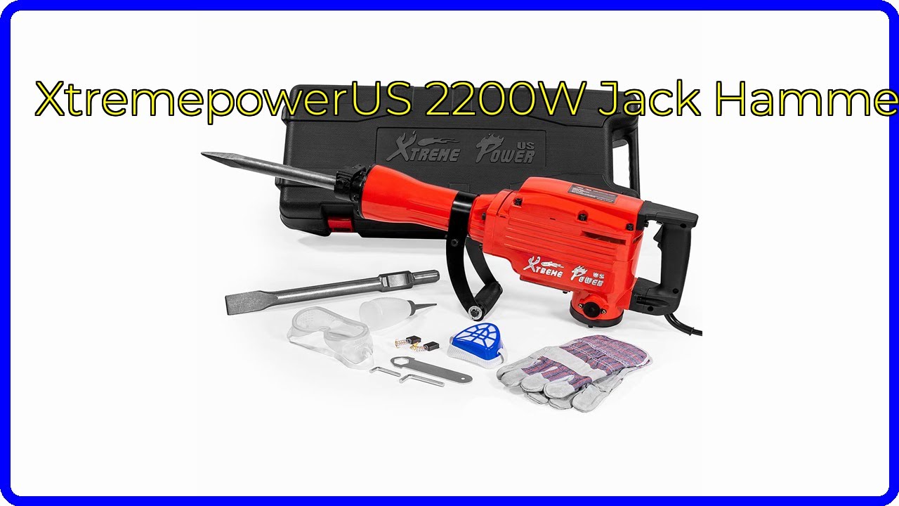 REVIEW (2025): XtremepowerUS 2200W Jack Hammer. First Look.