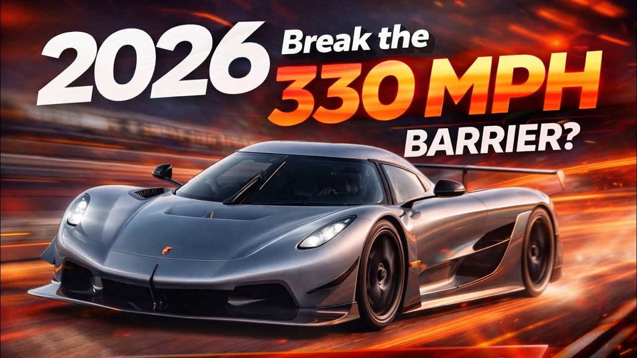 Will 2026 Break the 330 MPH Barrier? Top 10 Fastest Cars