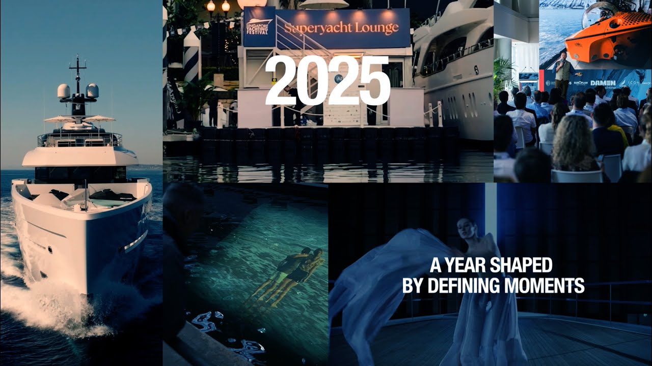 Damen Yachting - Defining Moments of 2025