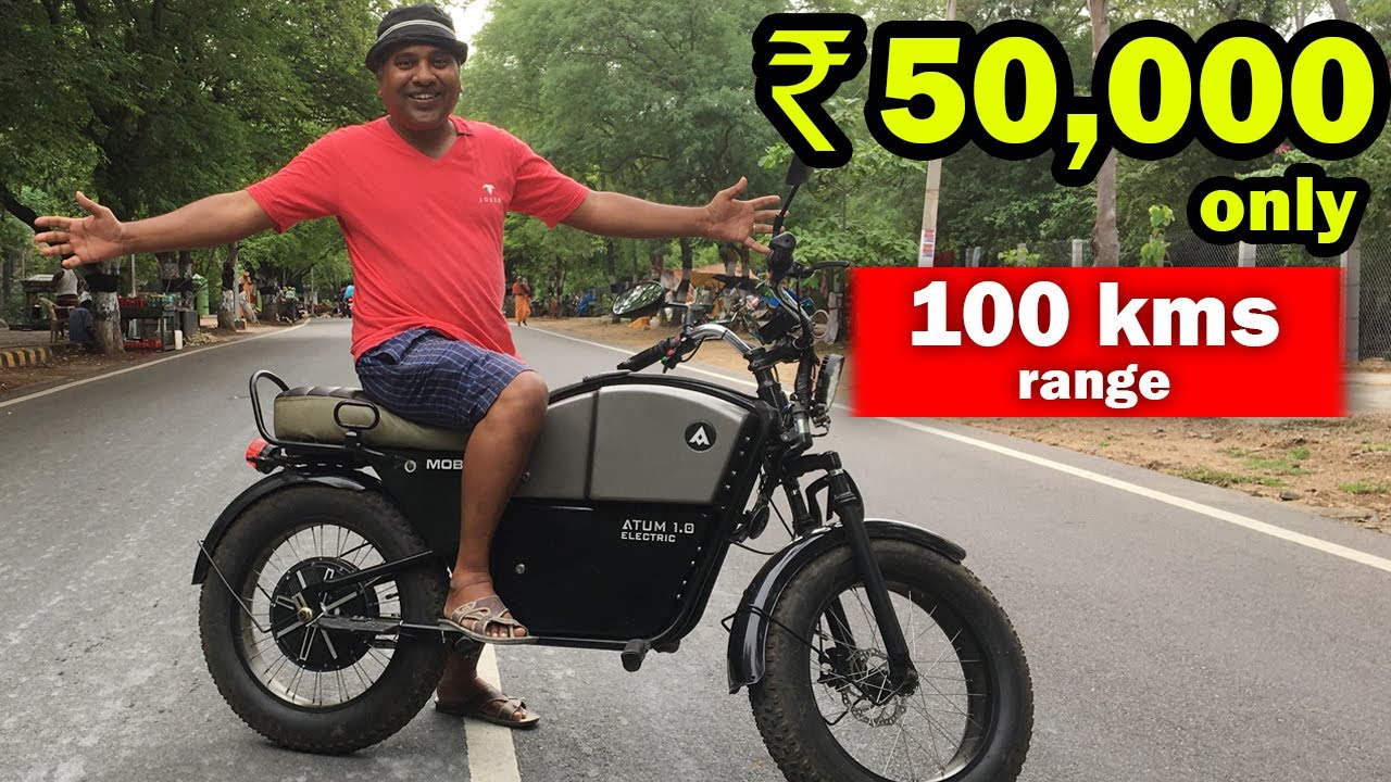 🔥Cheapest Electric Bike in India || Atum 1.0 Review Tamil || E-Wheeler || Arunai Sundar ||