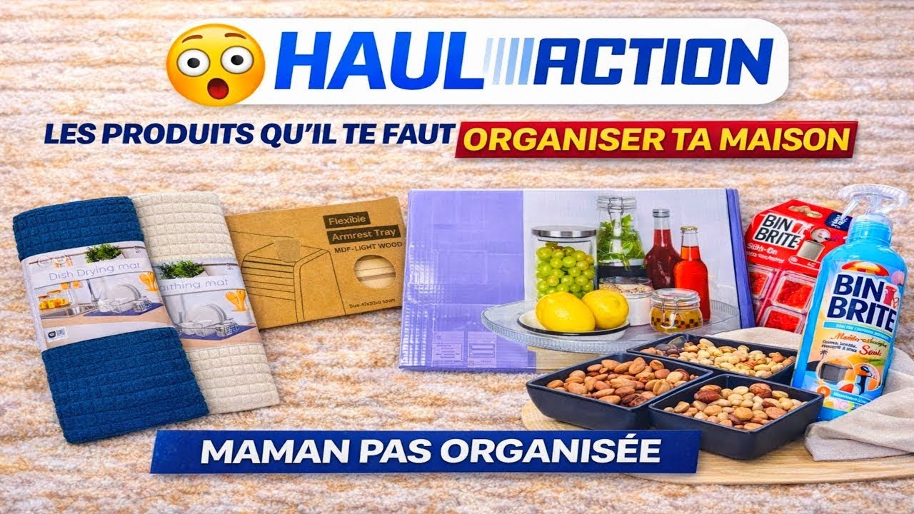 🌺HAUL ACTION | LES PRODUITS QU’IL TE FAUT POUR ORGANISER TA MAISON