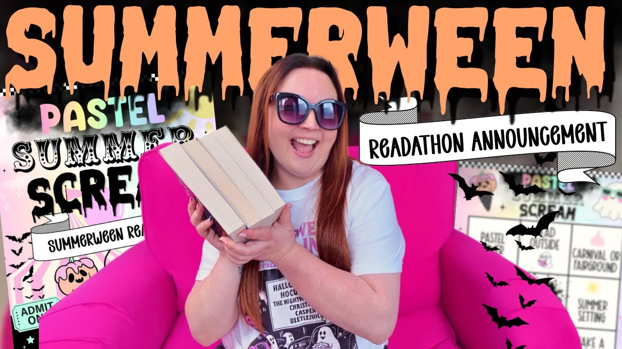 САММЕРВИН УЖЕ ЗДЕСЬ! | рид-атон, книжный клуб и жуткие летние планы 👻🎃🍉