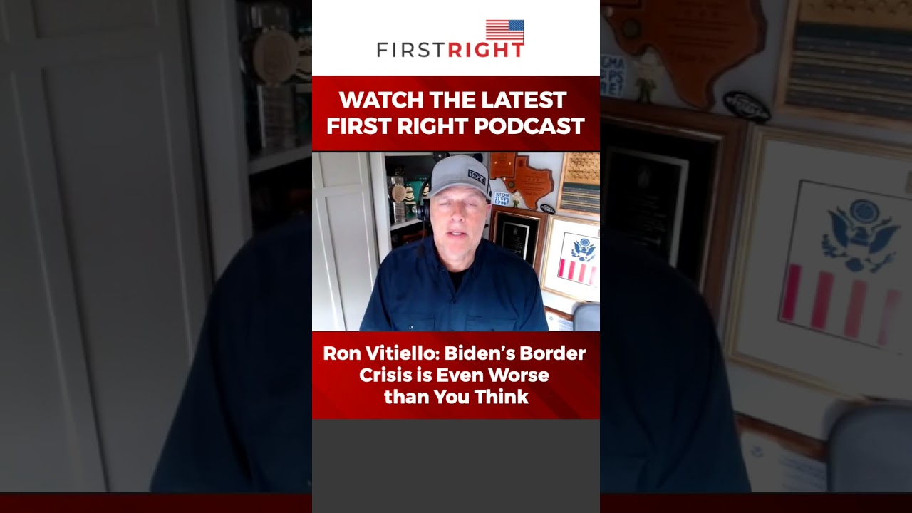 It&rsquo;s not just &ldquo;women and children&rdquo; coming across our border! Watch Ron Vitiello on First Right.