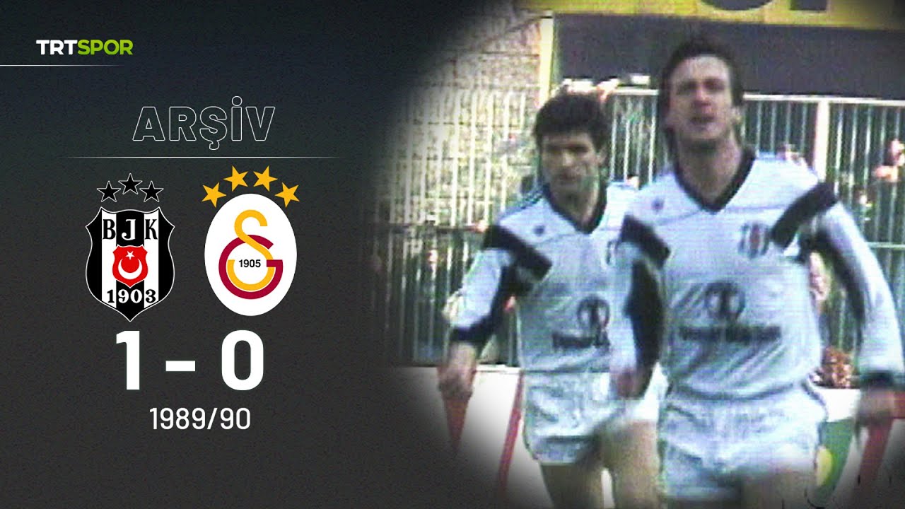 Nostalji - Özet | Beşiktaş - Galatasaray (1989-90) Rıza Çalımbay'dan müthiş pas
