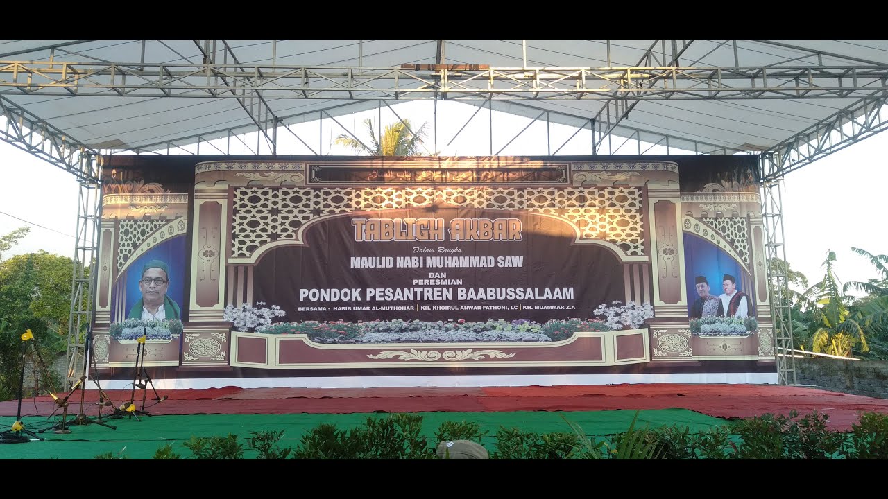 Peresmian Pondok Pesantren BAABUSSALAM Dusun. Karang Pule, Mendelem, Pemalang