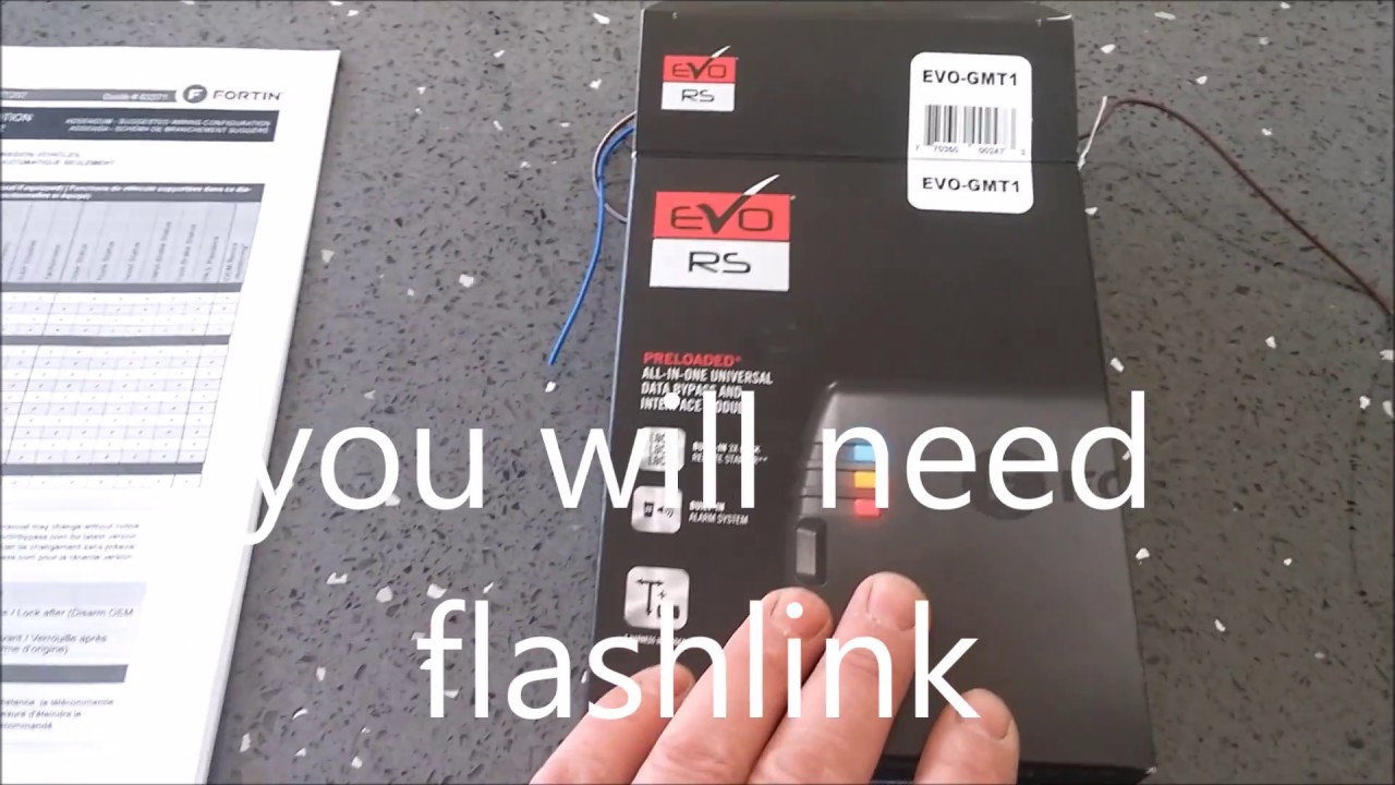 Remote start instal EVO-ALL flashlink 2015 chevy Equinox