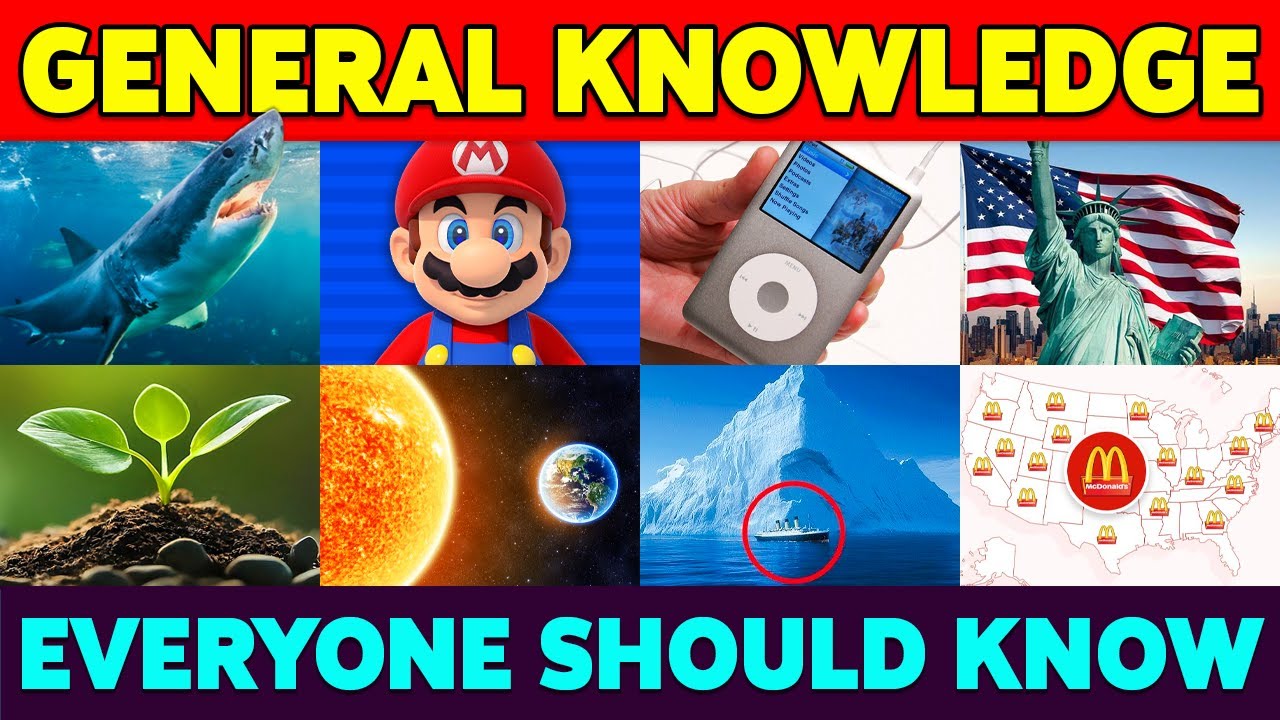 General Knowledge Trivia Quiz | 50 Questions Everyone Should Know! 🧠🤓📚