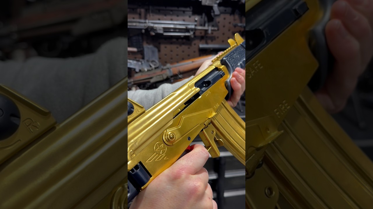 Golden Galil ASMR #armandgun