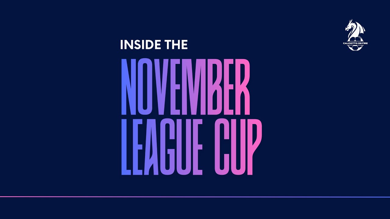 INSIDE THE NOVEMBER LEAGUE CUP | 27.11 | THE FINAL | CALCIOTTO ON FIRE