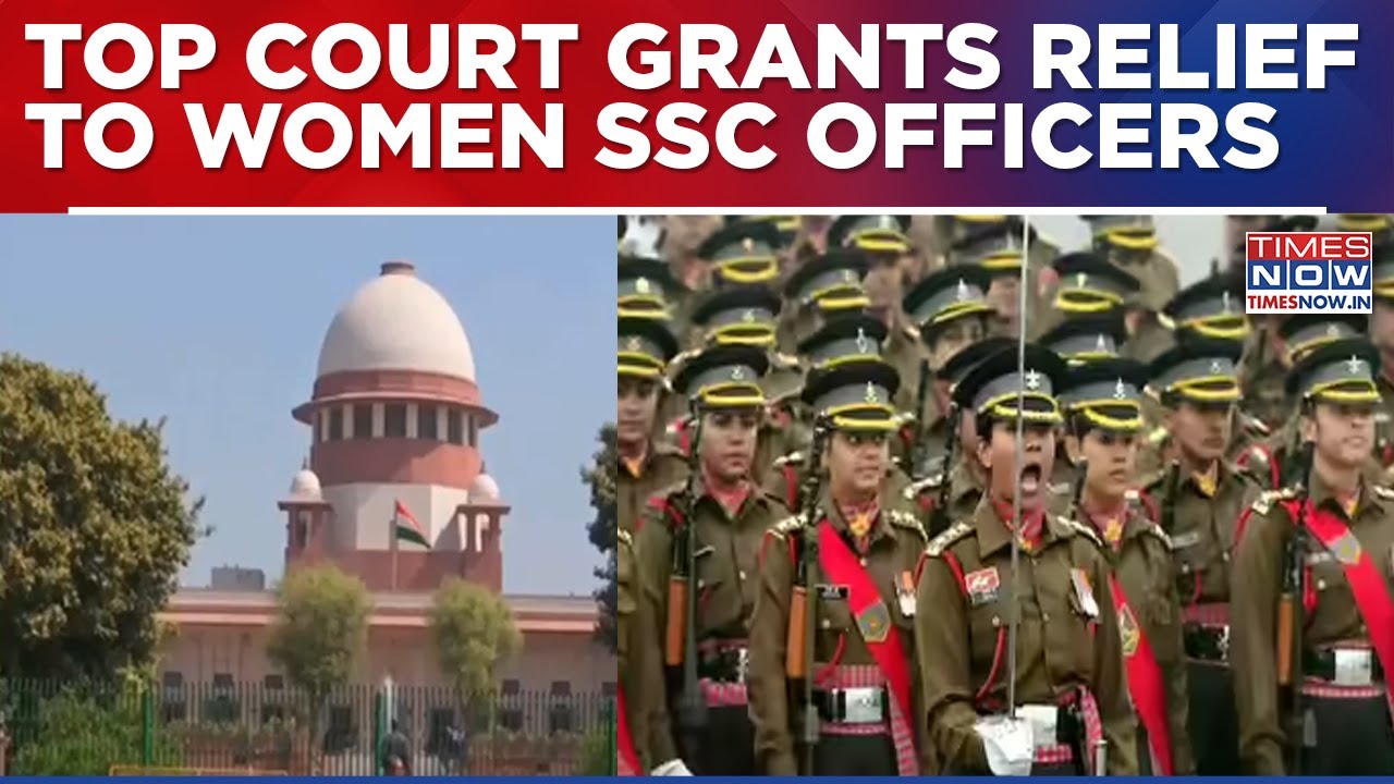 SC Flags Flawed Denial Of Permanent Commission To IAF SSC Women Officers Orders Pension Relief