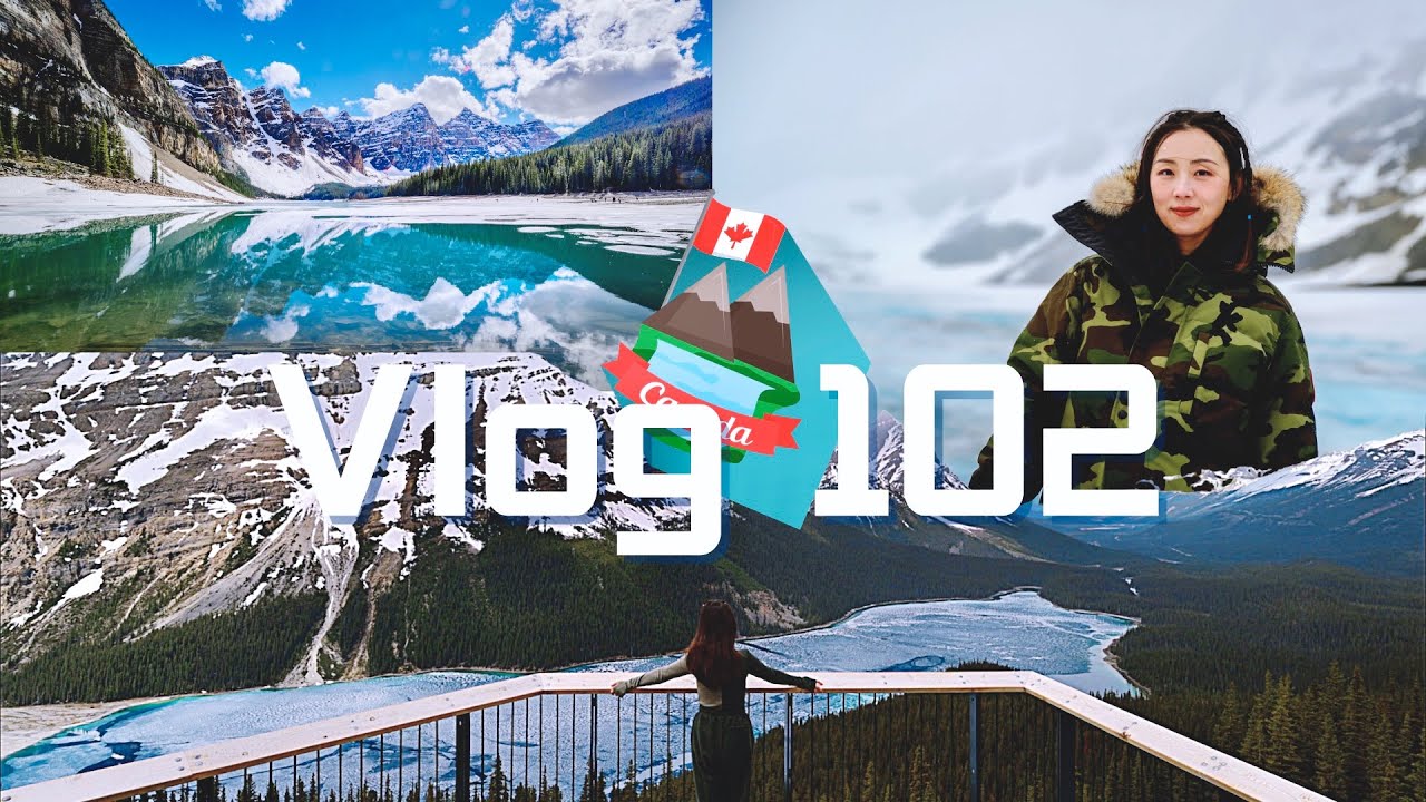 【Anna阿姨 Vlog#102】加拿大🇨🇦Banff-Yoho-Jasper国家公园9天8夜全家旅游 | 体验冰川行走 | 再去Moraine Lake | 开了四遍Icefield Parkway