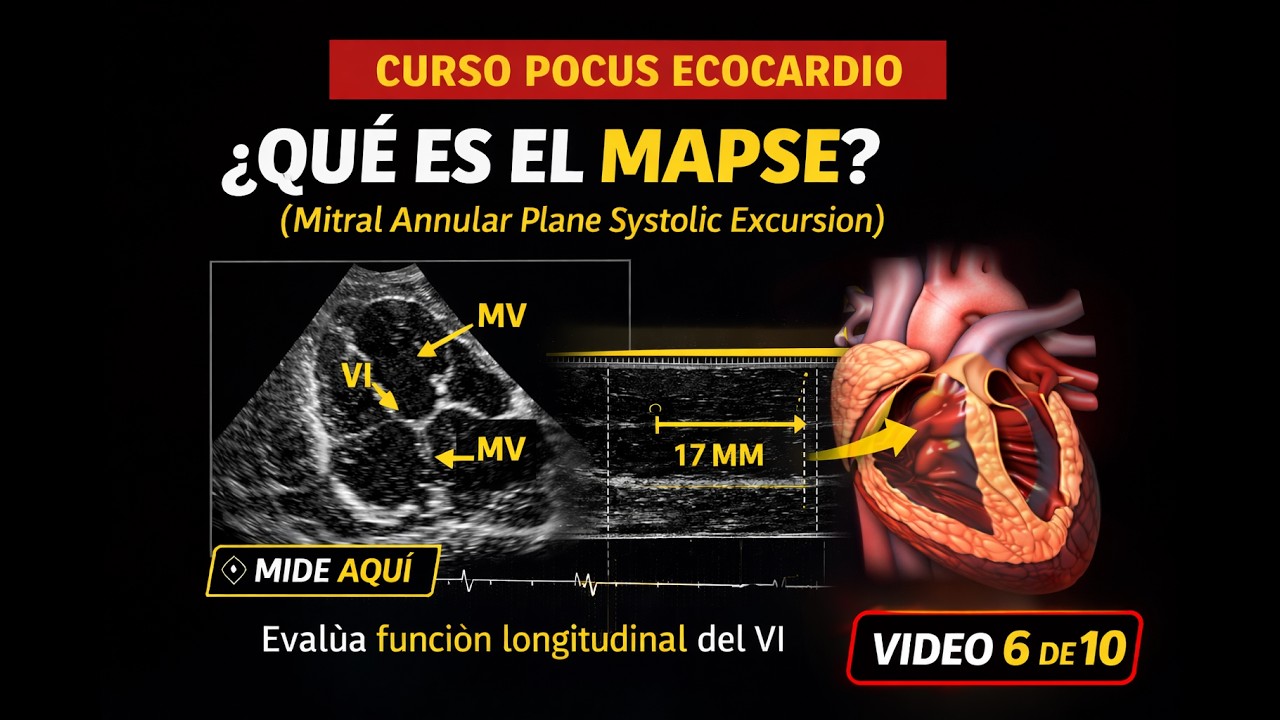 Ecocardiografía 6 MAPSE.
