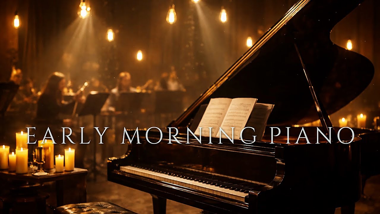 Early Morning Piano | Flow State | Gentle Harmonic Motion