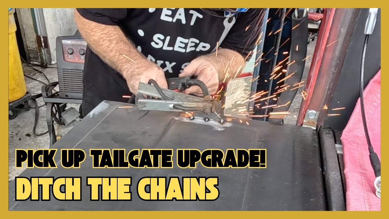 How To: Removing the Tailgate Chains and installing hidden latches and cables. 60-66 C10