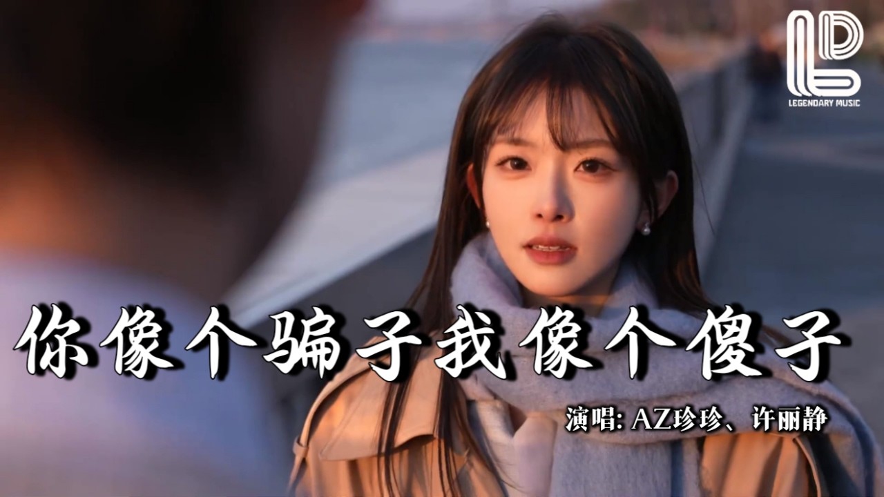 AZ珍珍、许丽静 - 你像个骗子我像个傻子 (抖音热播DJ版) Ni Xiang Ge Pian Zi Wo Xiang Ge Sha Zi『你像个骗子骗走我的爱，伤伤伤伤透我的心信』『动态歌词MV』