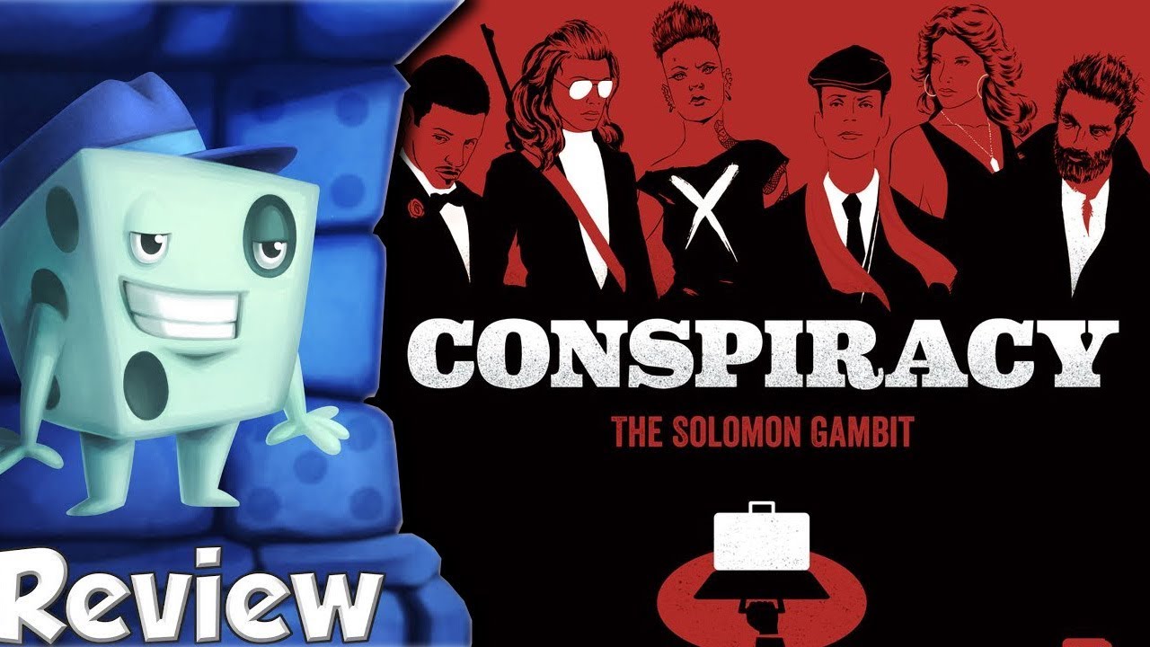 Conspiracy: The Solomon Gambit Review - with Tom Vasel
