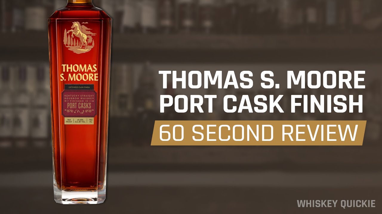 Обзор виски Thomas S. Moore Port Cask Finish за 60 секунд | Whiskey Quickie