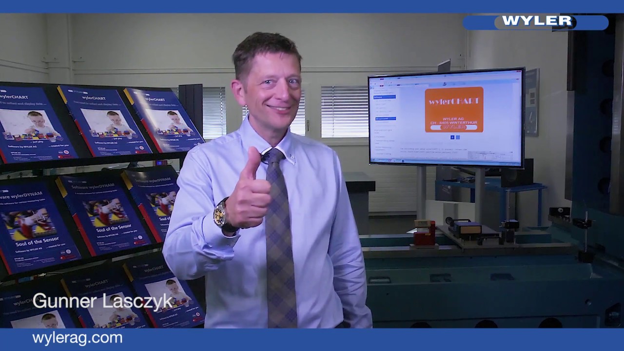 New software wylerCHART from WYLER AG.