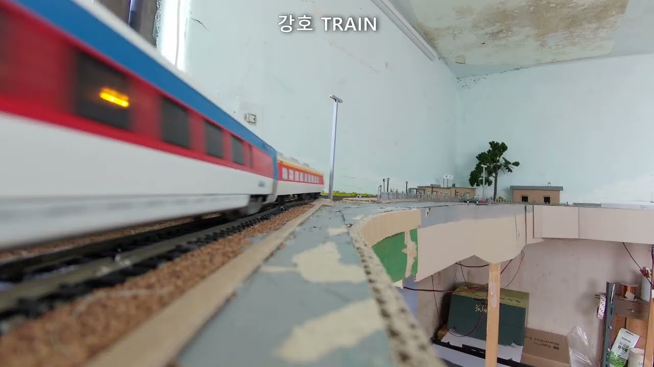 무궁화호 열차 모형기차가 달리는 기차동영상 [ 강호 TRAIN ]