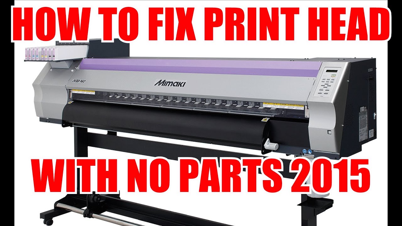 Mimaki JV33-130 fixing print head 2015