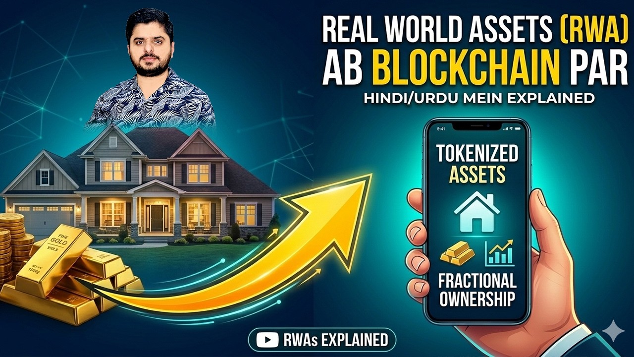 Real World Assets (RWA) Kya Hai? 🏠 Crypto ki Duniya ka Naya Revolution!