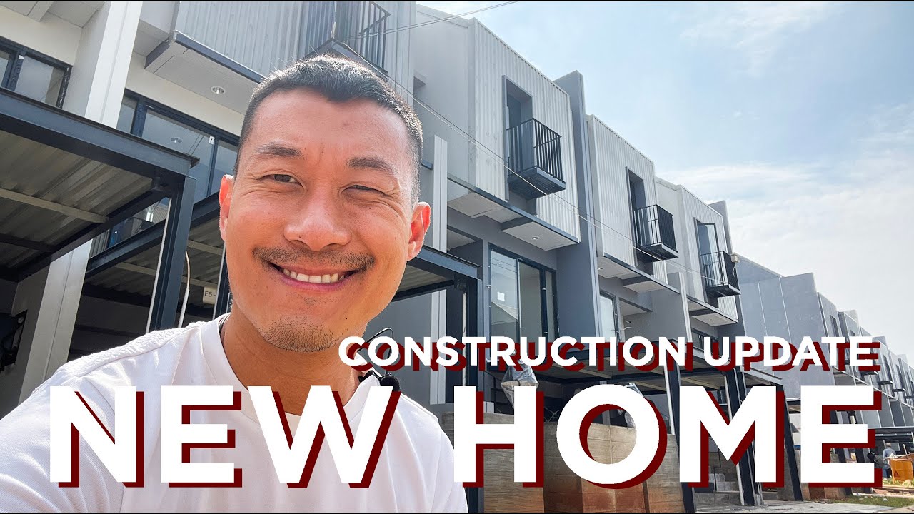 Visiting the new home (still in construction) at Imajihaus in BSD City, Indonesia