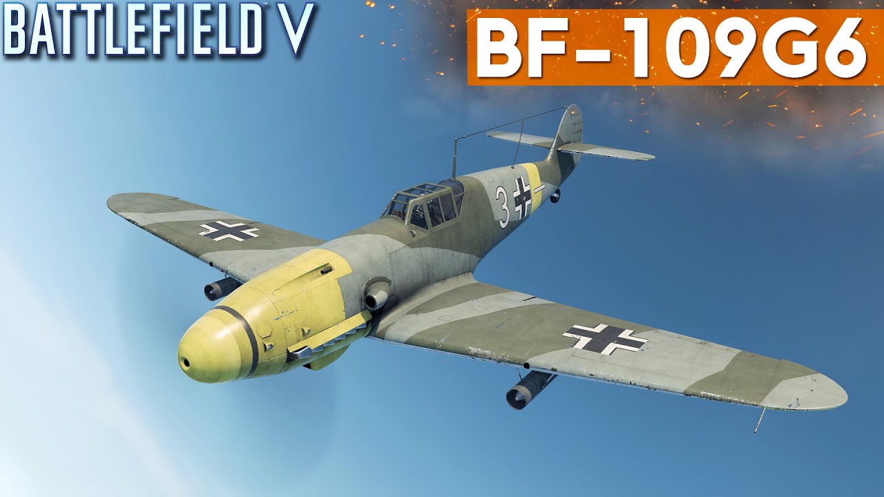 สลัดอากาศเยอรมัน BF109 - Battlefield V รีวิวเครื่องบิน
