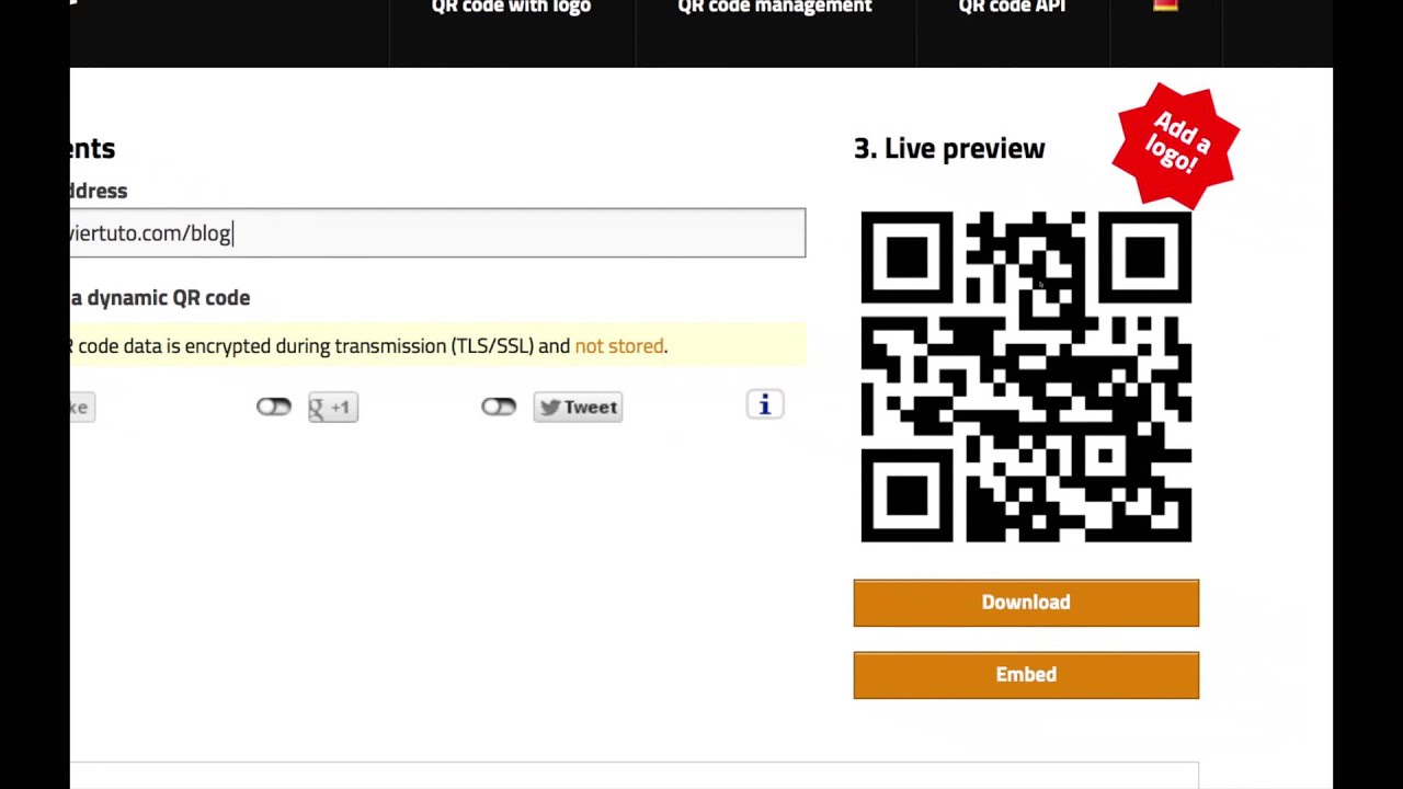 QR Code - Cr&eacute;er un code QR facilement en moins de 5 minutes