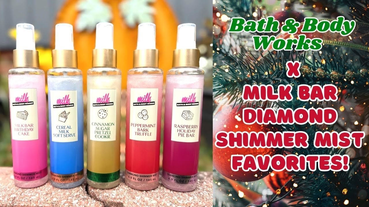 Bath & Body Works x Milk Bar Diamond Shimmer Mist — фавориты!
