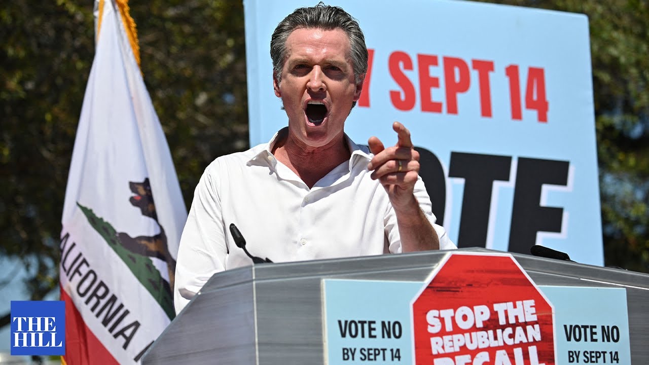 Gov. Newsom holds rally opposing recall elections | FULL