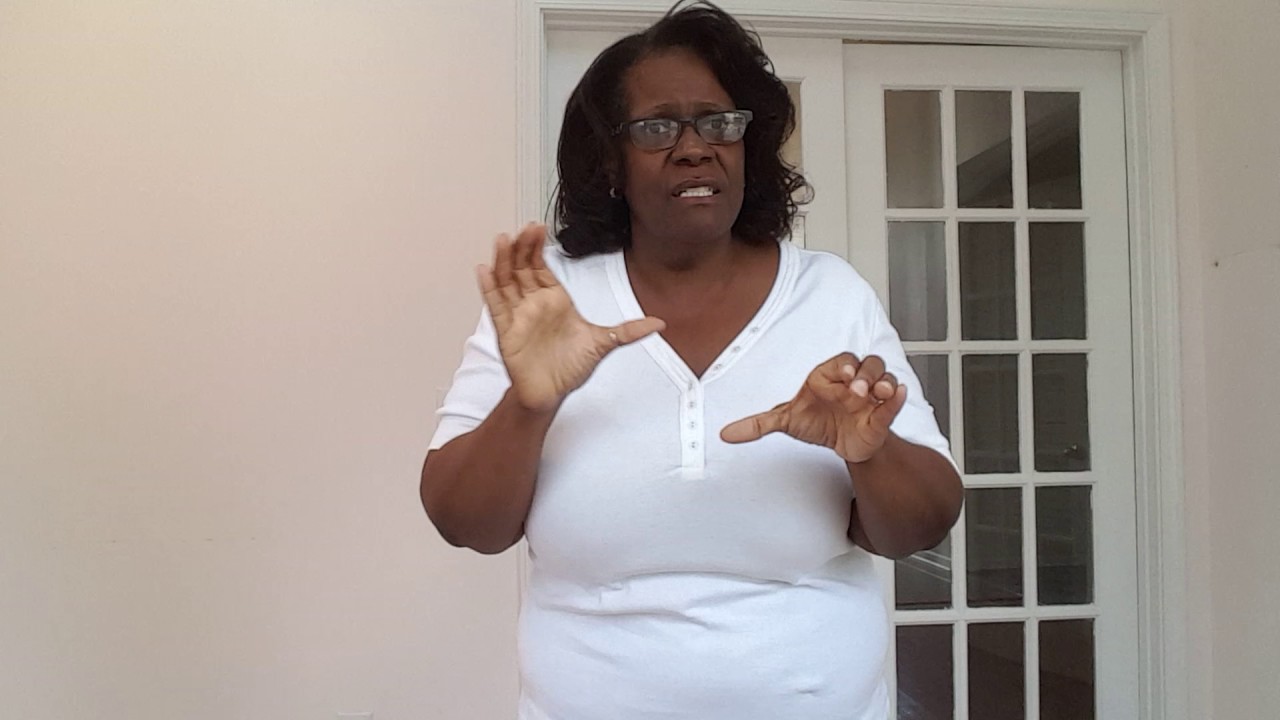 SigningwithVal - Glory, Glorious, Glorify...Sign how? (terpval)