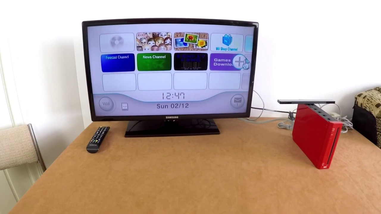 Nintendo Wii Red