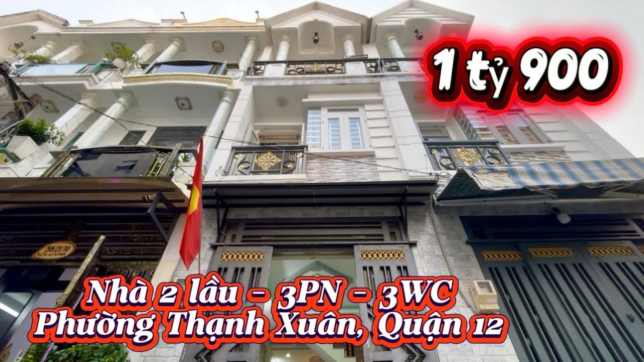 Nh&agrave; Quận 12 Dưới 2 Tỷ, C&ograve;n 1 Căn Duy Nhất , Gi&aacute;: 1,9 Tỷ VNĐ.