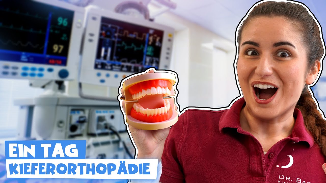 Ich mache eine ZAHNSPANGE SELBST! 1 Tag Praktikum beim Kieferorthopäden