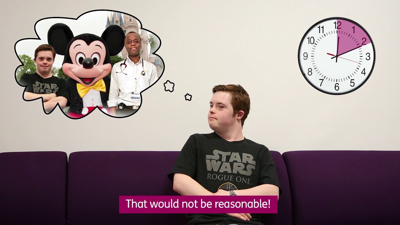 Asking for reasonable adjustments