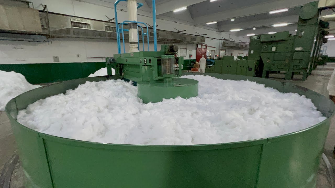 Cotton Processing in Pakistan | From Cotton Wick to Stylish Cardigan 🧵✨