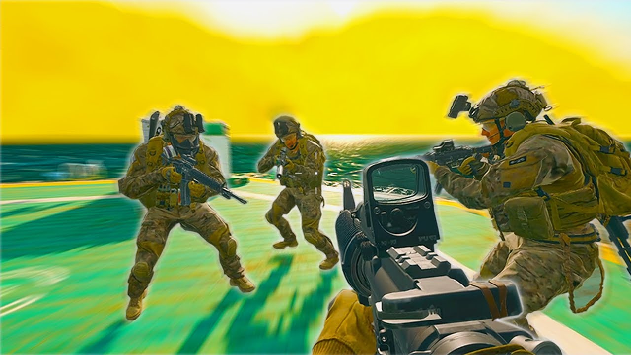 Warzone but It's US Marines Taking Over Rebirth Island