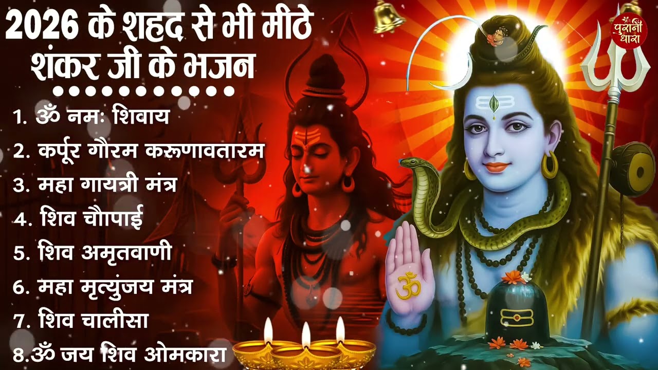 नॉनस्टॉप शिव भजन | Nonstop Shiv Bhajan | Bhole Baba Ke Bhajan | नॉनस्टॉप भोलेनाथ भजन | Shiv Bhajan