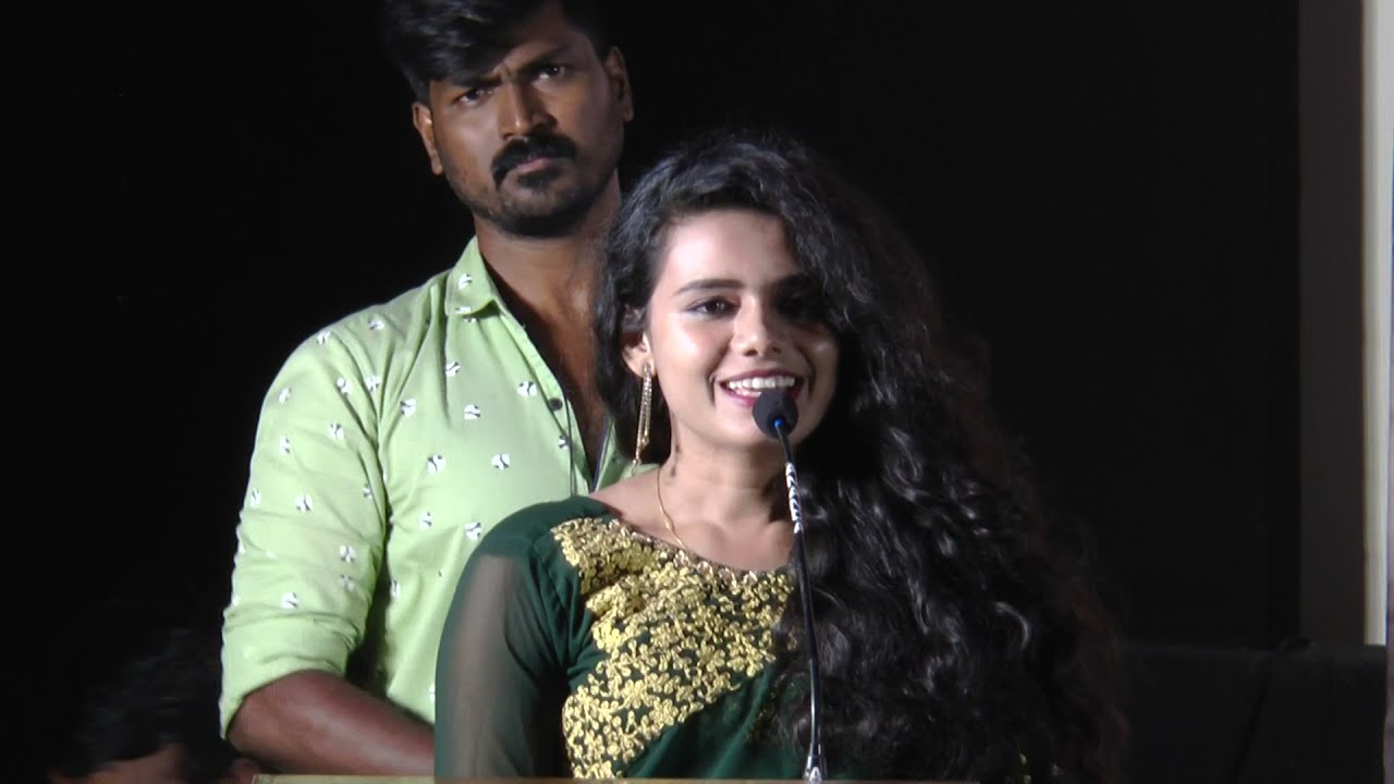 Muthal Manithan Heroine speech at Audio Launch